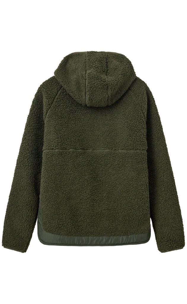 H2O Anorak - Langli Pile - Army