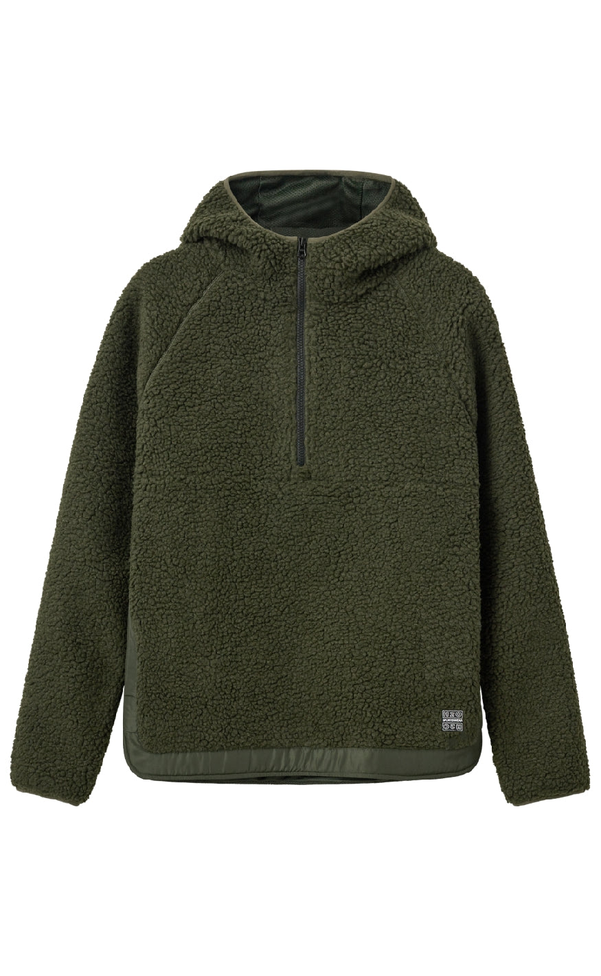 H2O Anorak - Langli Pile - Army