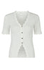Neo Noir Bluse - Larifa Stitch - White