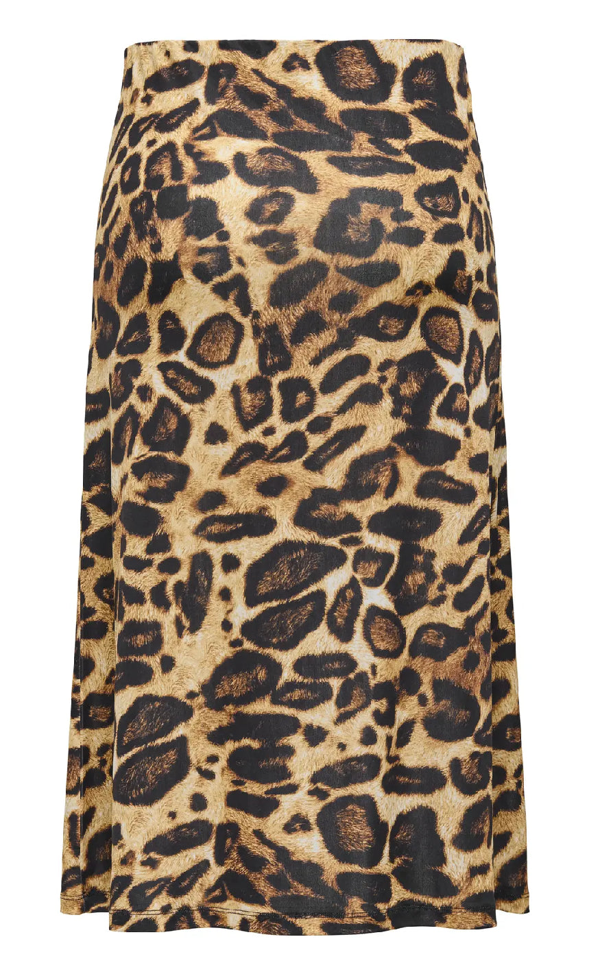 ONLY Skjørt - Lana - Pumice Stone/Wild Leo