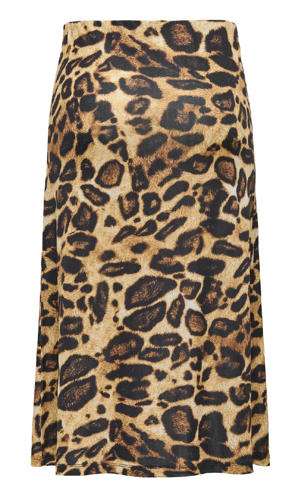 ONLY Skjørt - Lana - Pumice Stone/Wild Leo