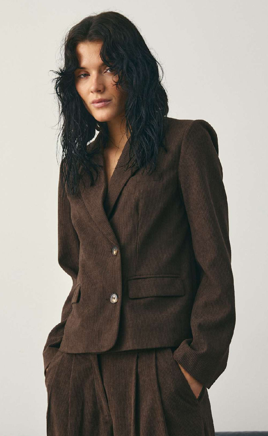 Noella Blazer - Laur - Chocolate