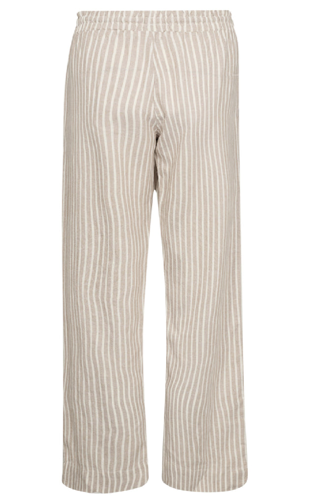 Freequent Bukser - Lava  - Simply Taupe w. Off-white