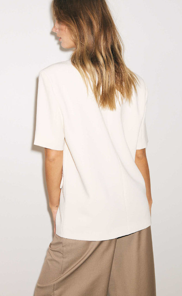 Noella Blazer - Leanne - White