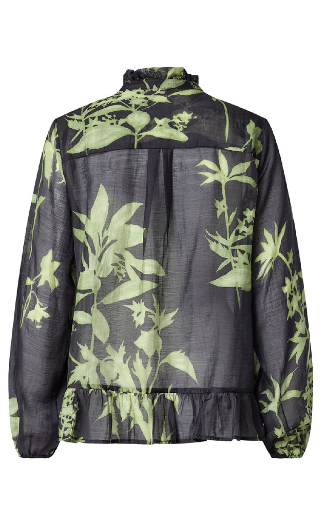Love & Divine Bluse - Love1457 - Green Leaf