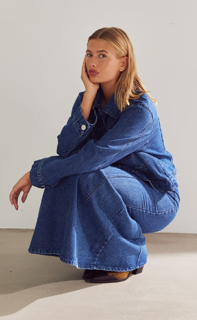 Noella Skjørt - Legacy - Blue Denim