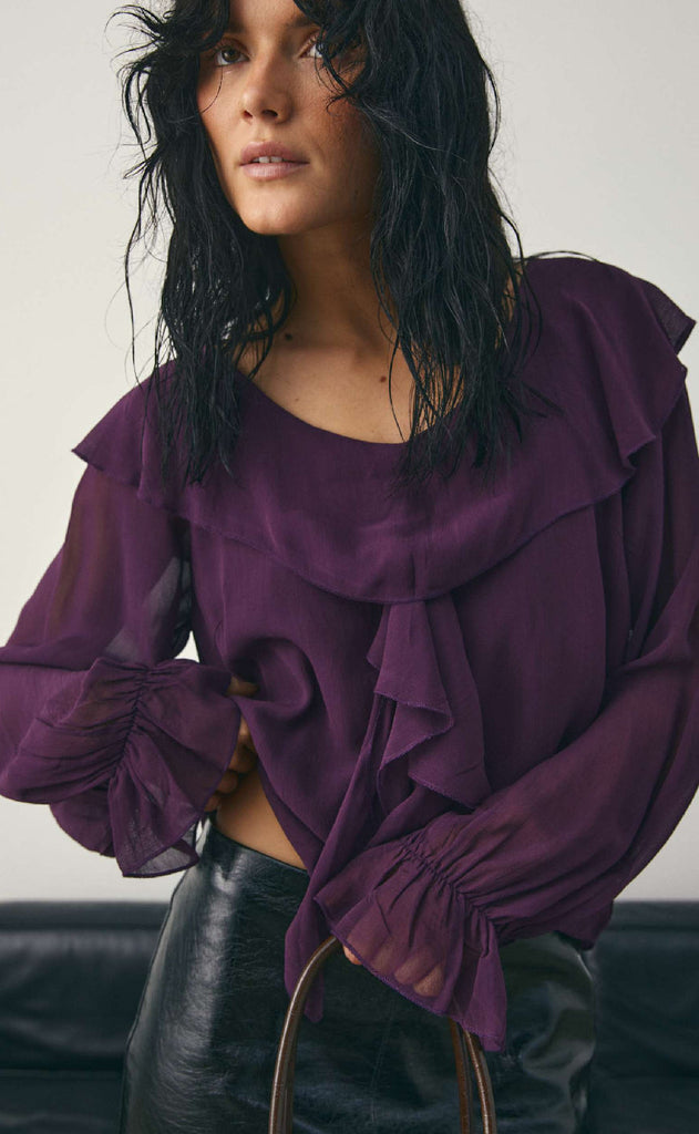 Noella Bluse - Leiana - Winetasting