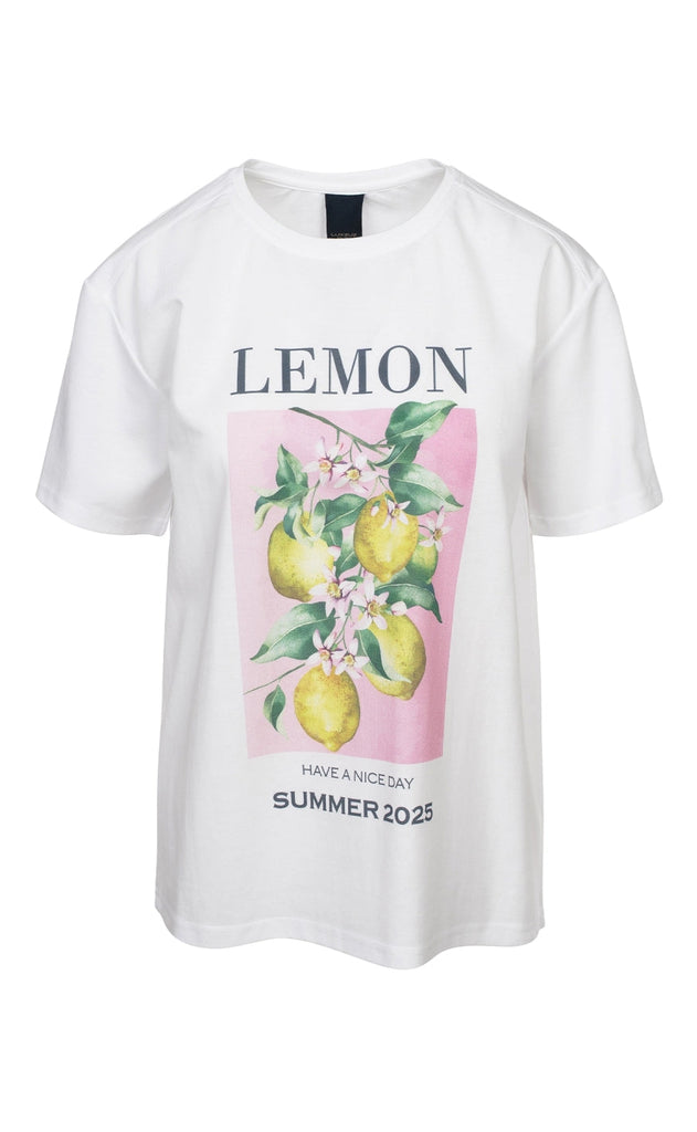 Luxzuz T-shirt - Lemo - White