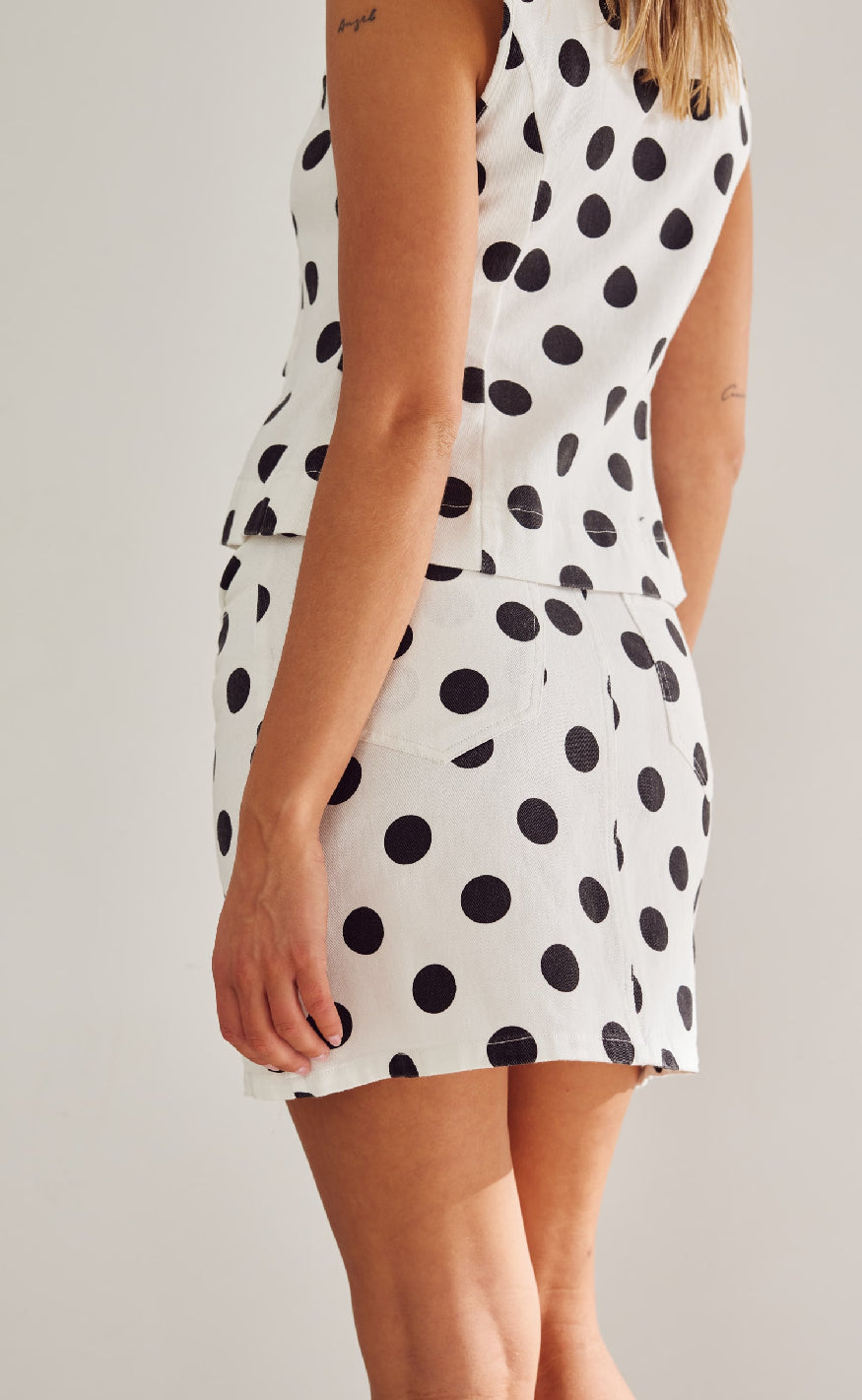 Noella Bluse - Leni - Carmella White Print