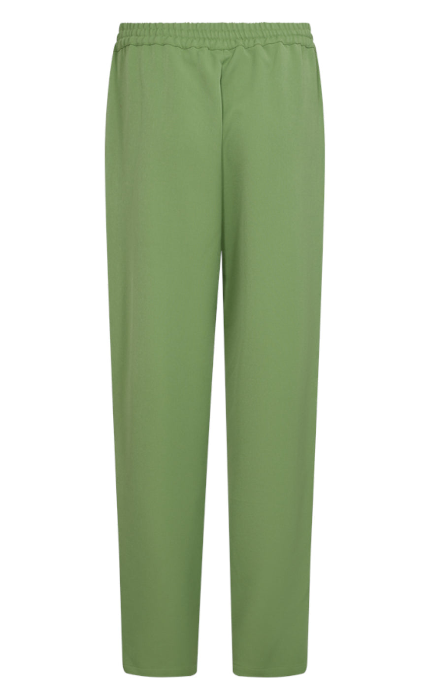 Freequent Bukser - Lenna - Piquant Green W. Olive Night