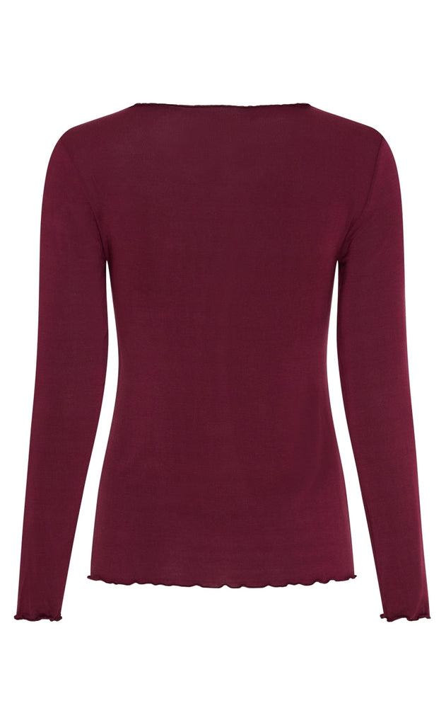 Marta Du Chateau Bluse - Leonora - Wine