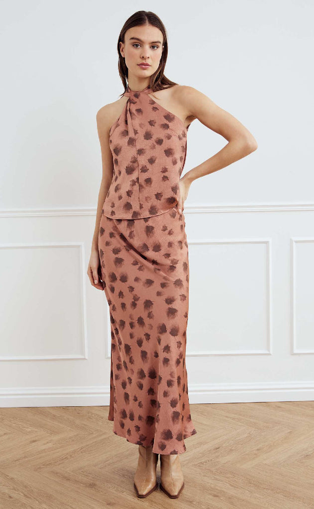 Noella Topp - Lucinda - Cosette Rust Print