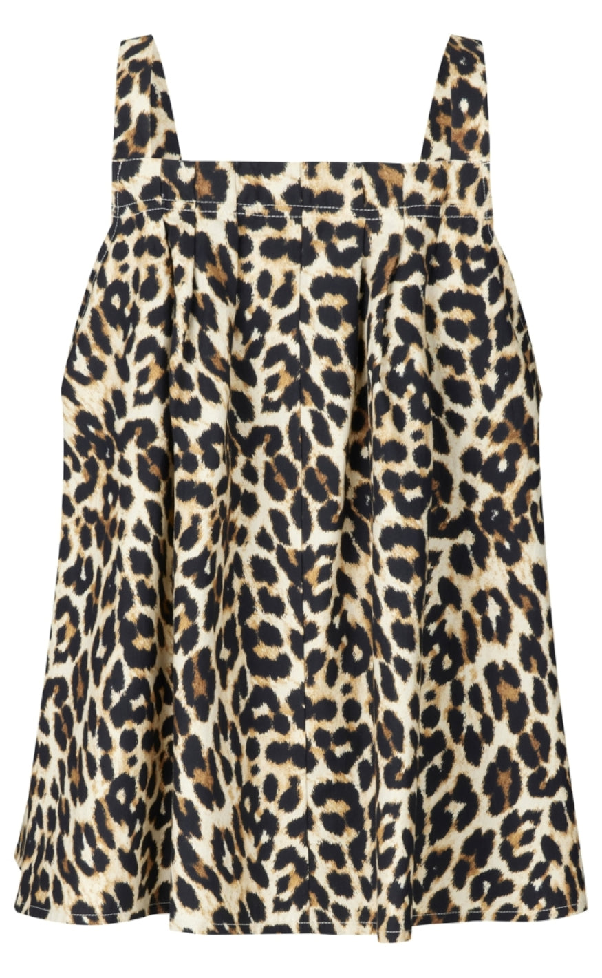 Lollys Laundry Topp - Lungi - Leopard Print