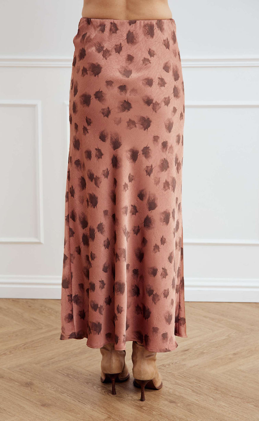Noella Skjørt - Leonora - Cosette Rust Print