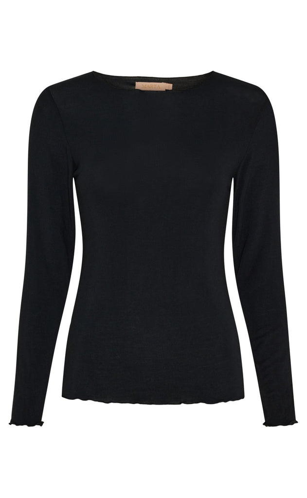 Marta Du Chateau Bluse - Leonora - Black