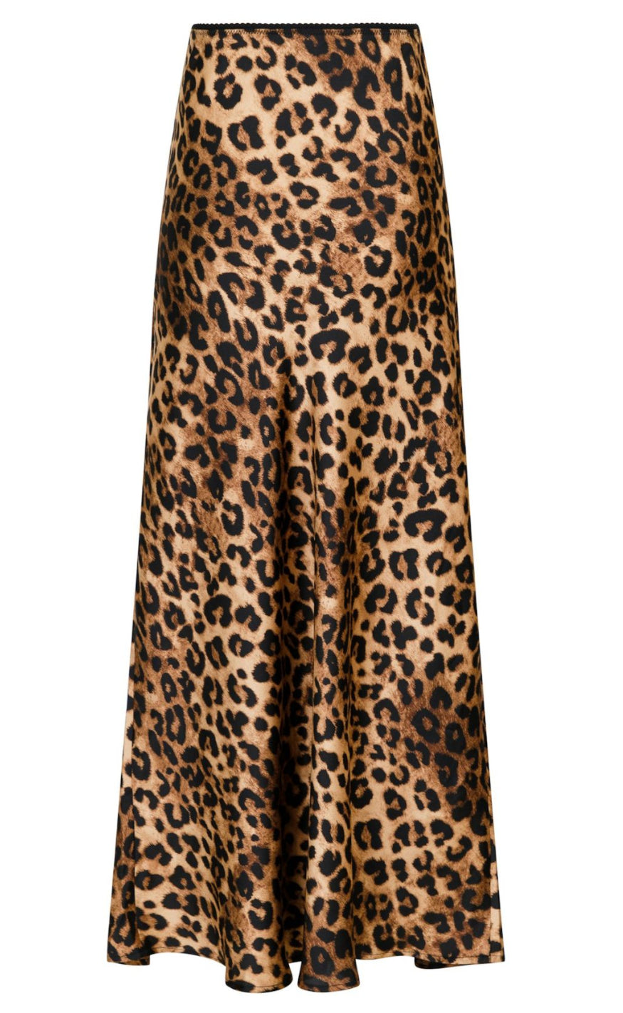 Neo Noir Skirt - Lola Long - Leopard