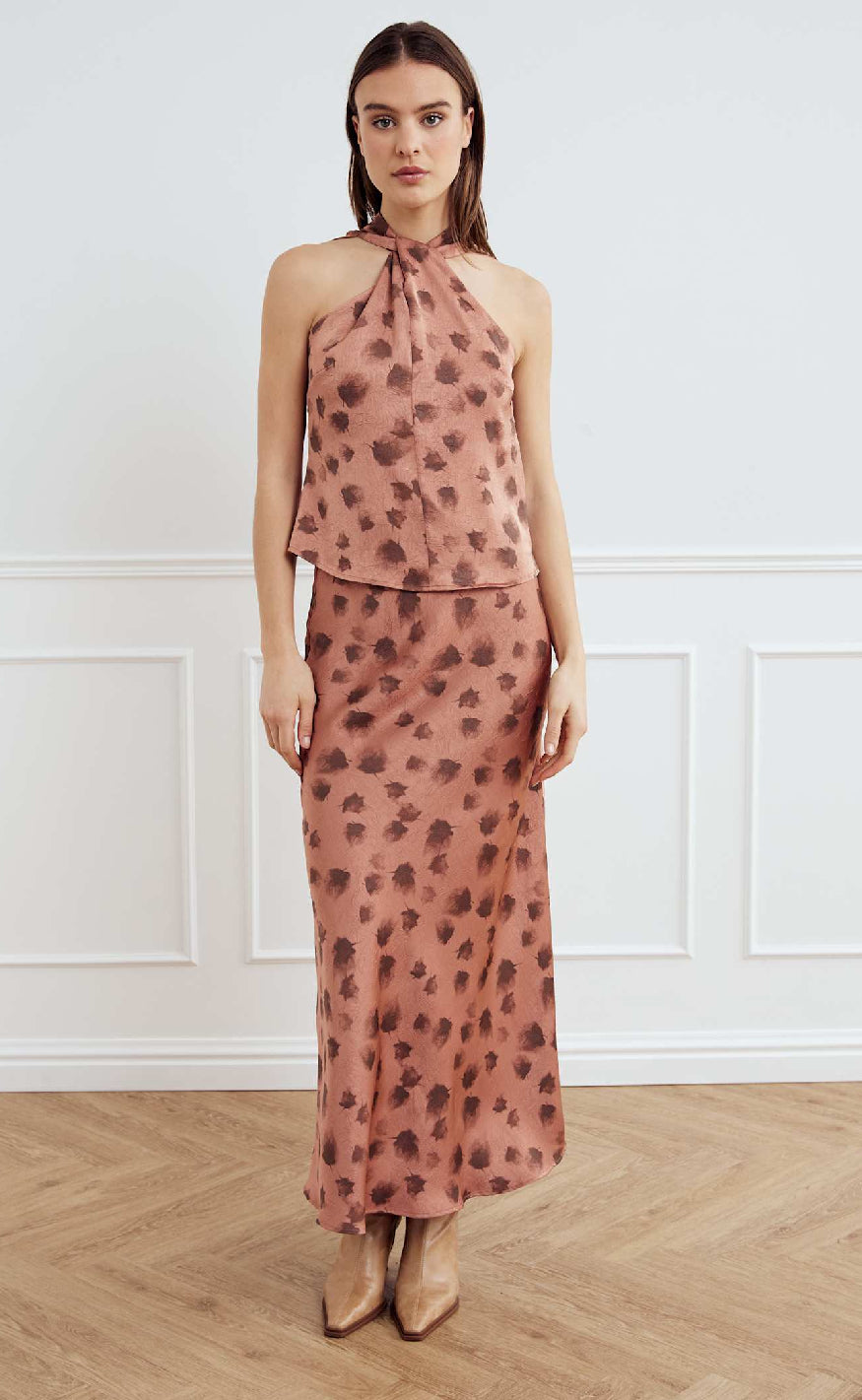 Noella Topp - Lucinda - Cosette Rust Print