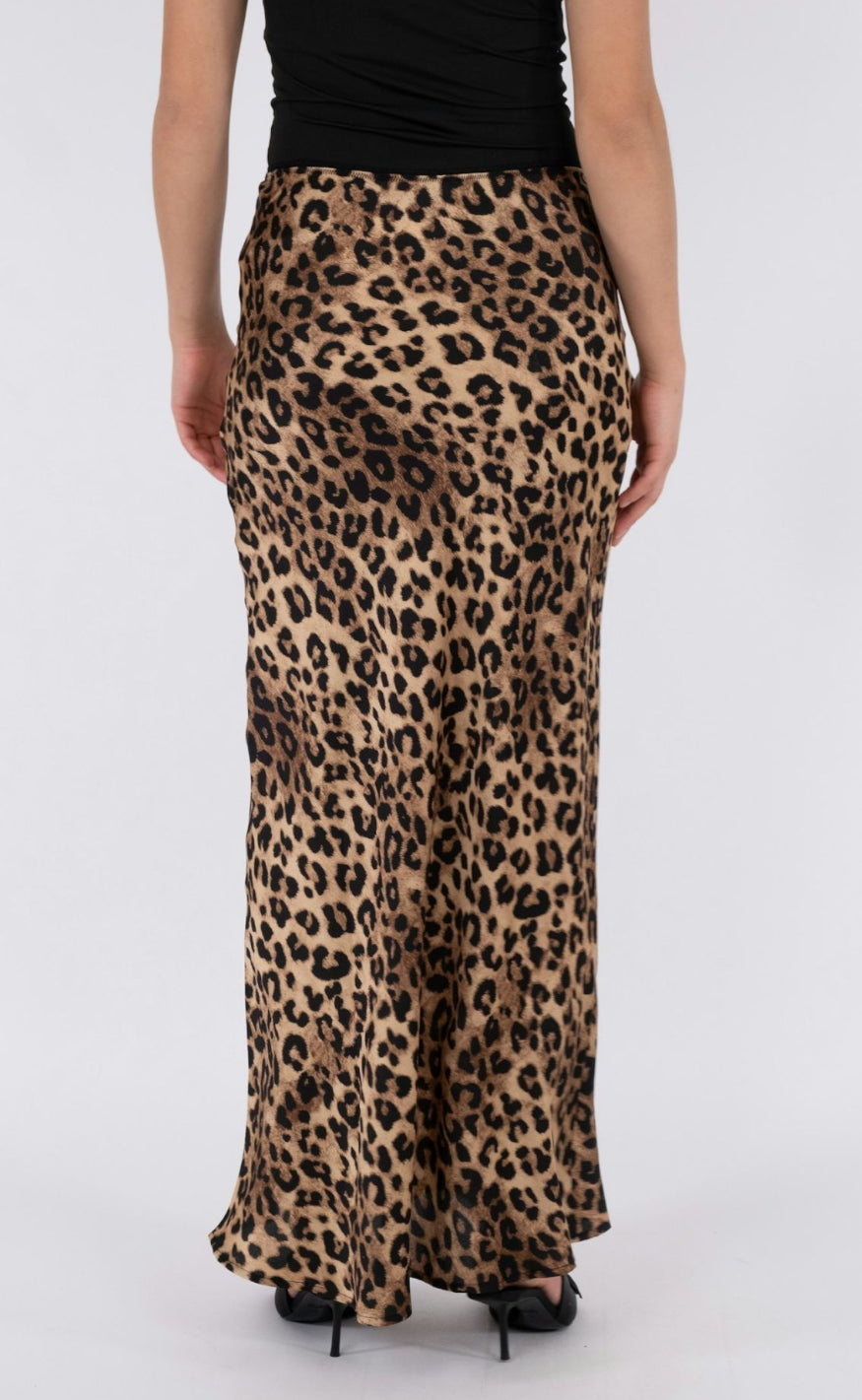 Neo Noir Skirt - Lola Long - Leopard