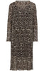 Freequent Kjole - Edelyn - Oxford Tan w. Black