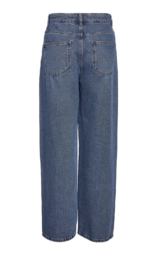 Noisy May Bukser - Alexa NW - Medium Blue Denim