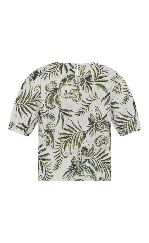 Sisters Point Topp - Gilma - Cream/Green