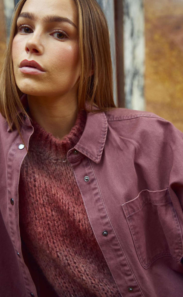 Noella Skjorte - Liara - Crushed Berry