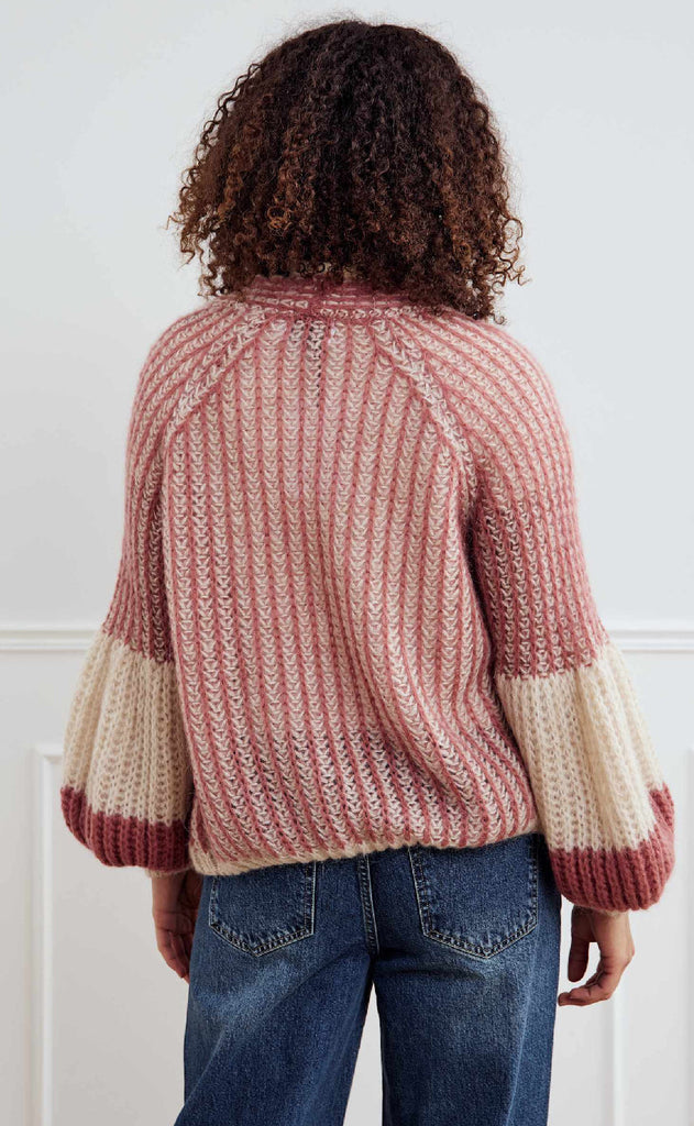 Noella Cardigan - Liana - Rose Cream
