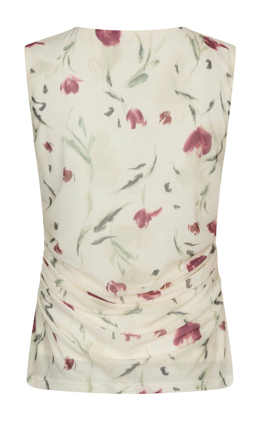 Neo Noir Topp - Liblana Artist Mesh - Creme