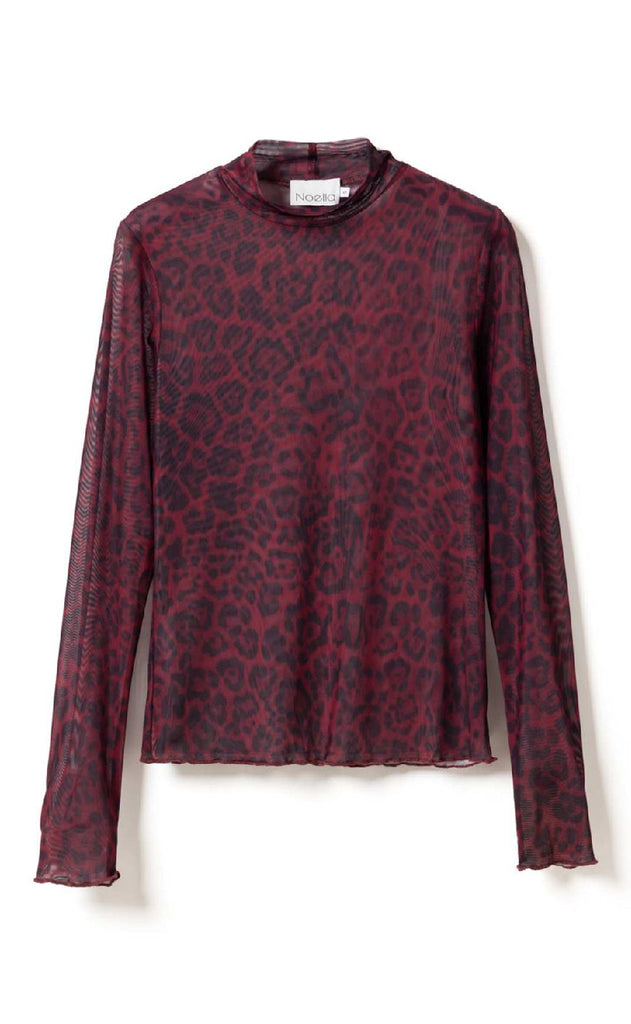 Noella Topp - Libi - Chinara Red Print