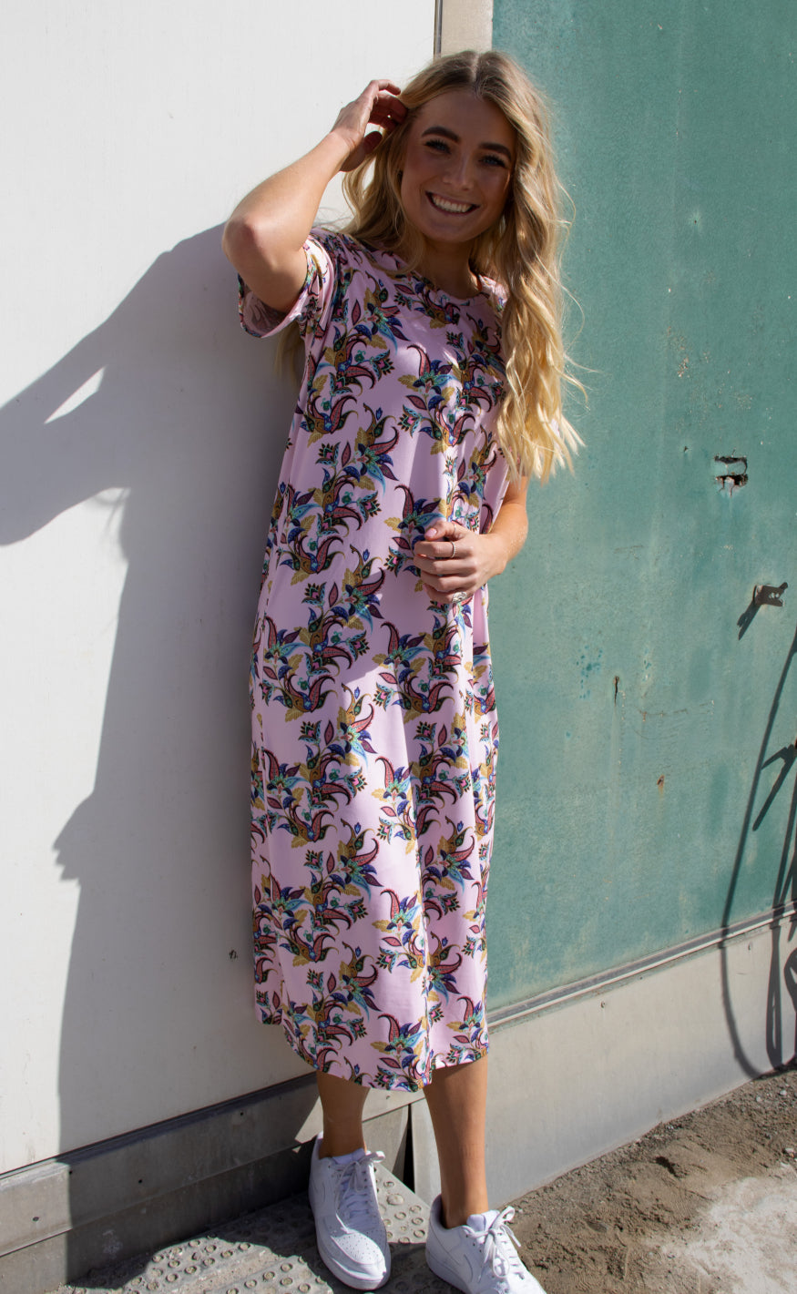 Liberte Kjole - Alma - Rosa MultiColour Paisley