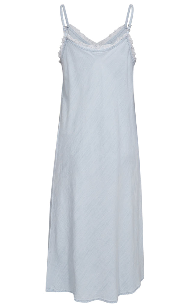 Freequent Kjole - Renna 206669 - Light Blue Denim