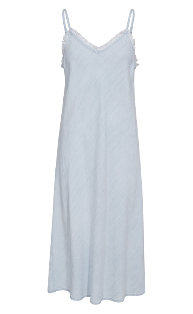 Freequent Kjole - Renna 206669 - Light Blue Denim