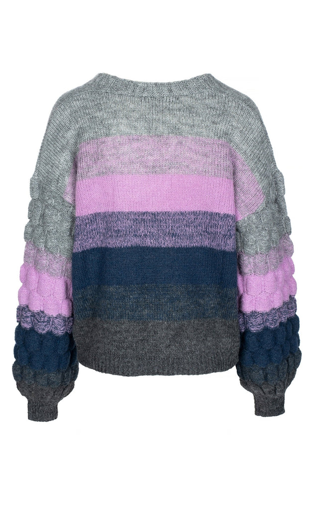 Luxzuz Genser - Calina - Lilac Sachet