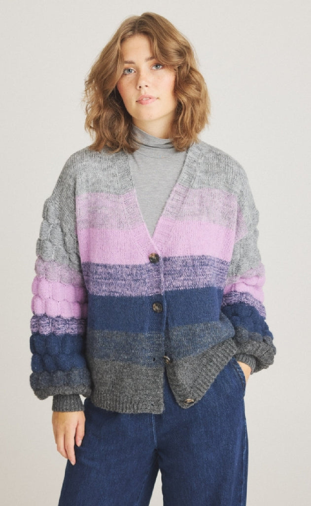 Luxzuz Genser - Calina - Lilac Sachet