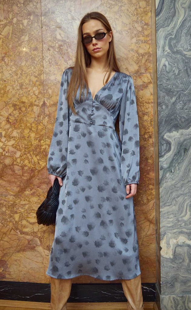 Noella Kjole - Lilith - Cosette Blue Print