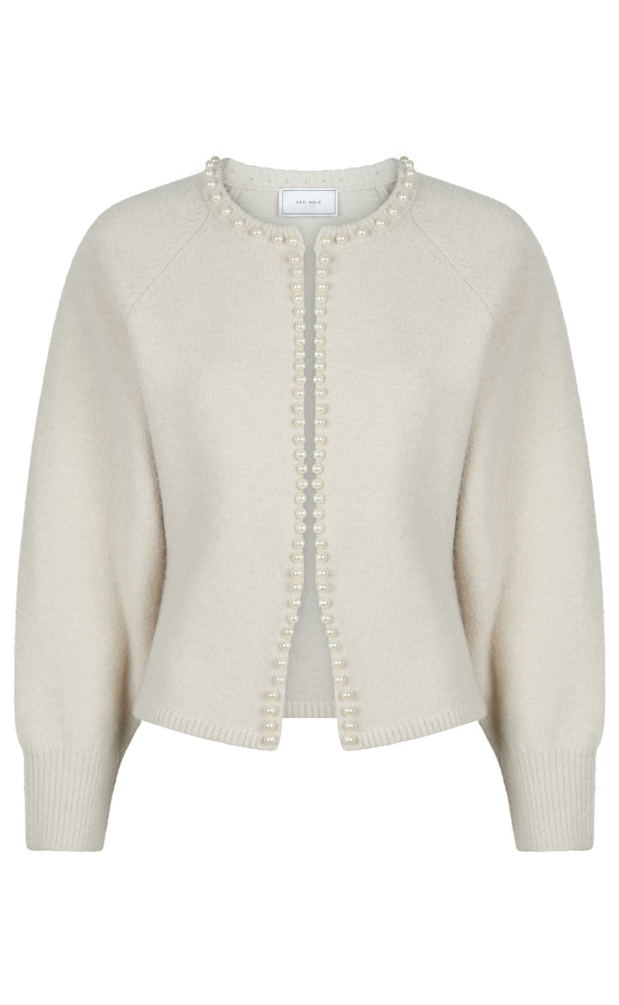 Neo Noir Cardigan - Lilly Pearl - Ivory