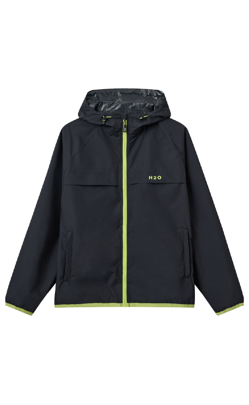 H2O Jakke - Rømø Festival - Navy/Lime