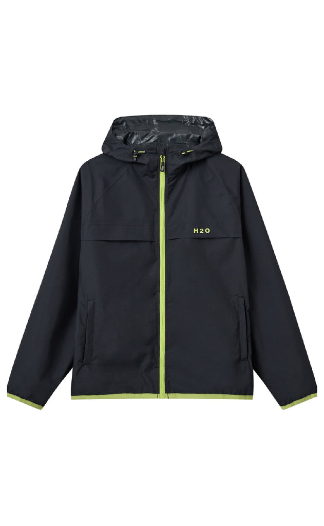H2O Jakke - Rømø Festival - Navy/Lime