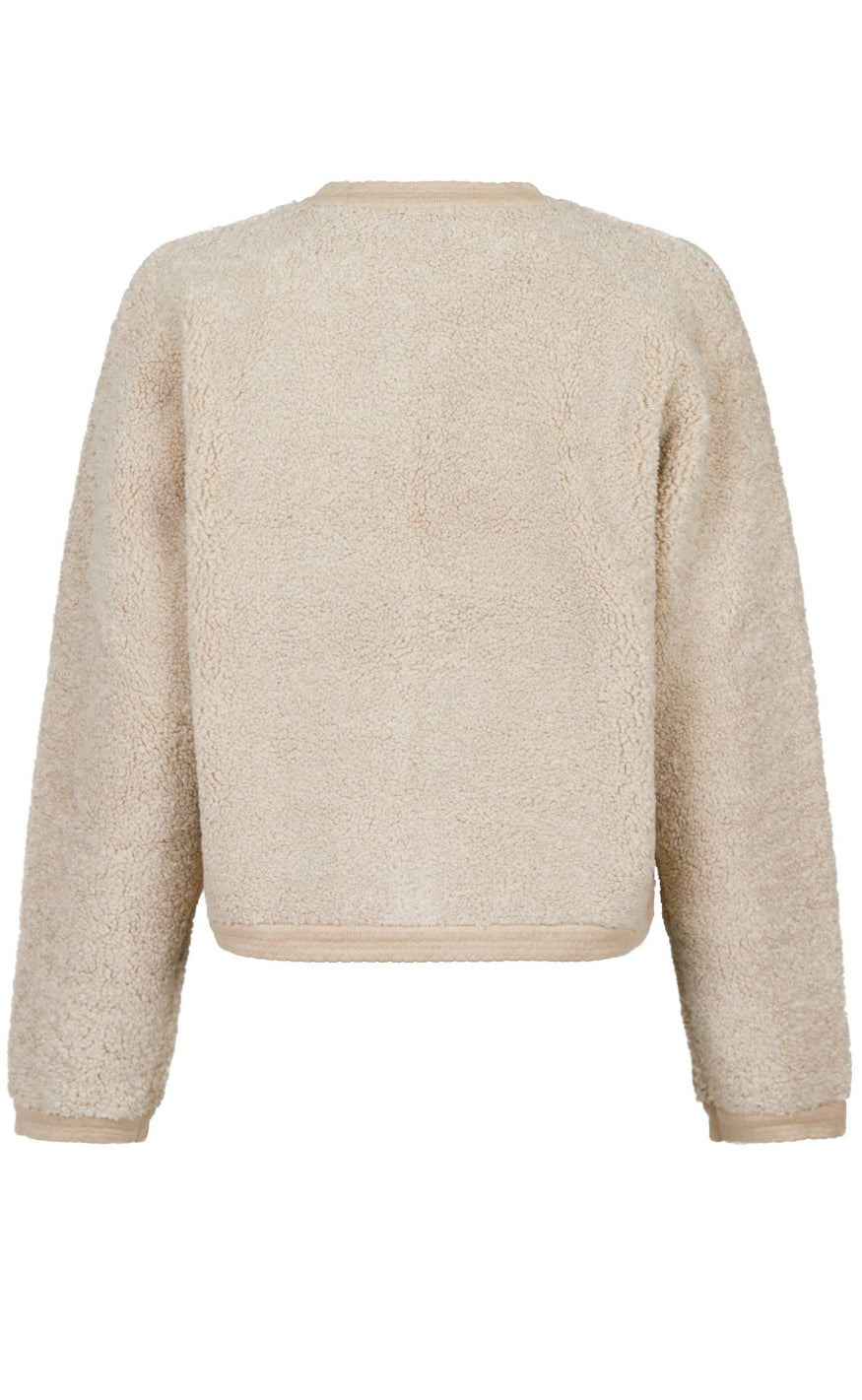 Neo Noir Cardigan - Limo Fluffy - Sand
