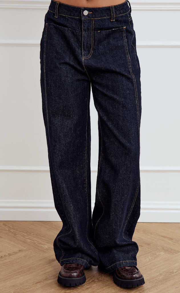 Noella Bukser - Linley - Blue Unwashed