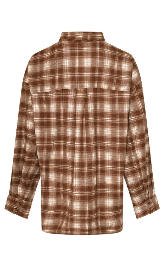Noella Skjorte - Lisa - Celestin Brown Check