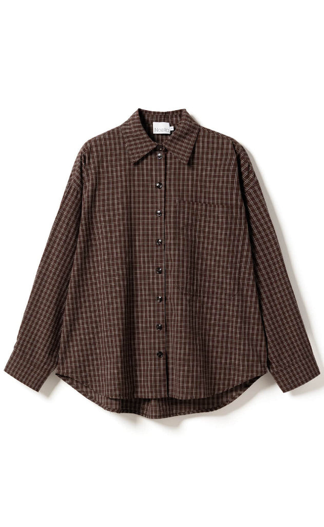 Noella Skjorte - Lisa - Cari Brown Check