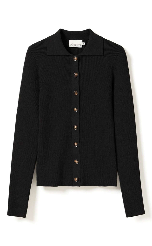 Noella Cardigan - Livanna Knit - Black