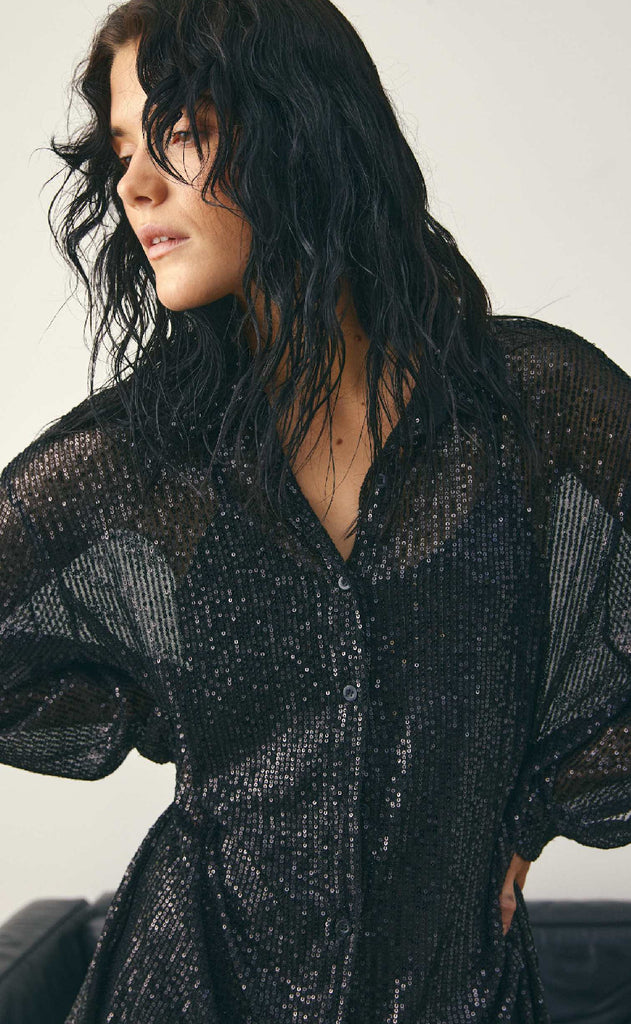 Noella Skjorte - Lizanne - Black