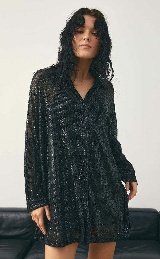 Noella Skjorte - Lizanne - Black