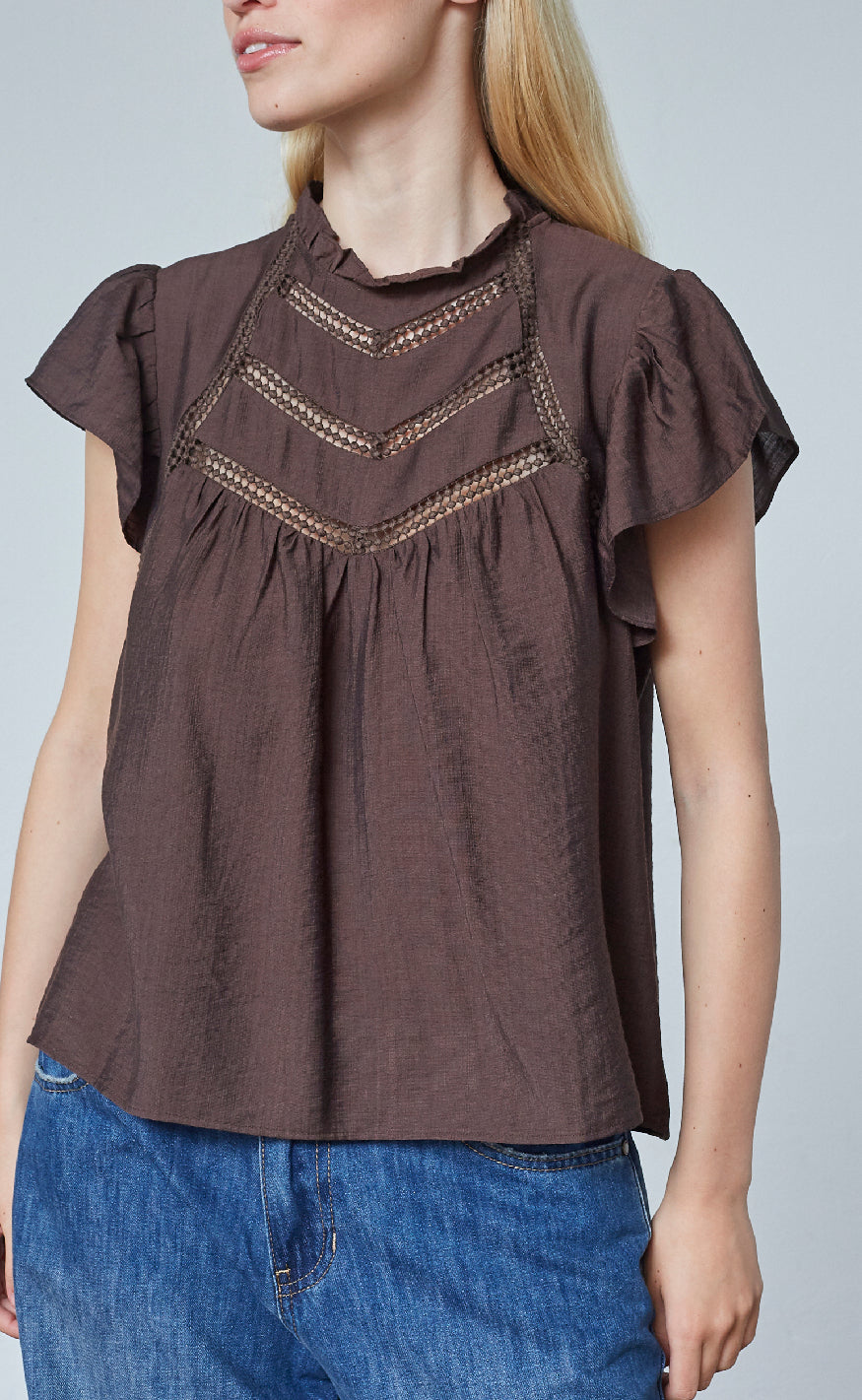Love & Divine Topp - Love1374 - Brown