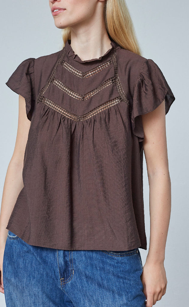 Love & Divine Topp - Love1374 - Brown