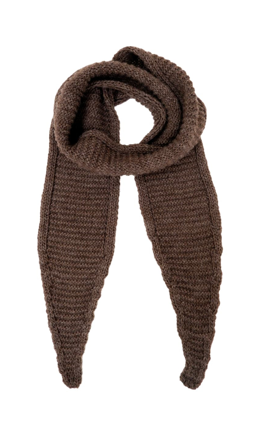 Black Colour Skjerf - Sally - Dk. Taupe