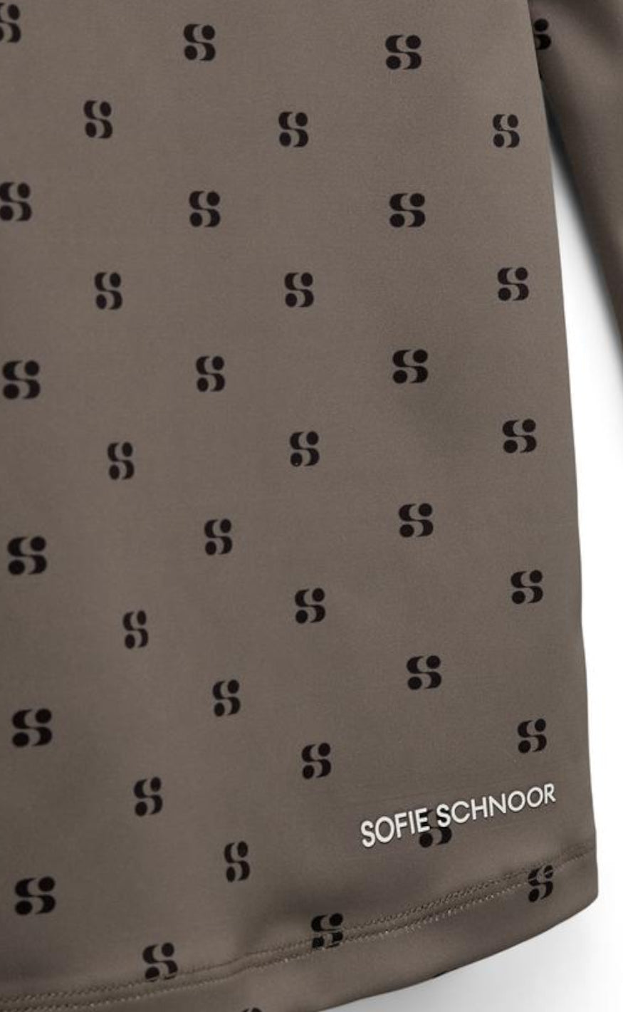 Sofie Schnoor T-Shirt  - SNOS528 - Middle Brown