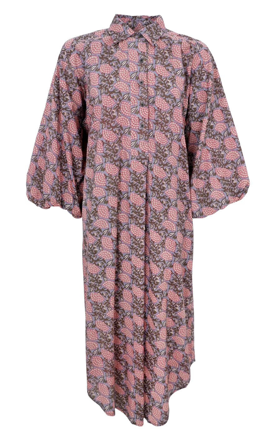 Black Colour Kjole - Flora Long - Grey Fanny